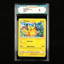 TQG 6 EX-MT 2018 Pokemon ENG Pikachu #4/12 - Image 1