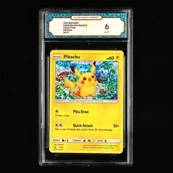 TQG 6 EX-MT 2018 Pokemon ENG Pikachu #4/12 - Image 2