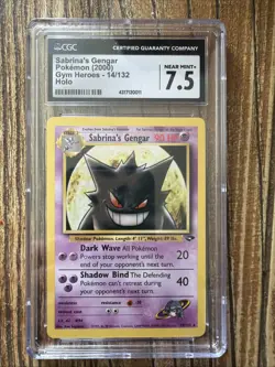 Pokemon Sabrina’s Gengar 29/132 Non Holo CGC 7.5 - Image 1