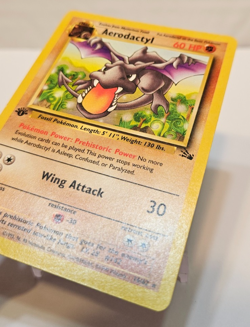 Aerodactyl 16/62 Rare 1st Edition Fossil Pokemon 1774 - Image 2