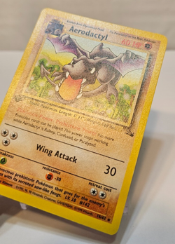 Aerodactyl 16/62 Rare 1st Edition Fossil Pokemon 1774 - Image 3