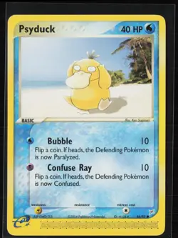 Psyduck 44/95 Common Team Magma vs Team Aqua Pokemon Lightly Played - Image 1