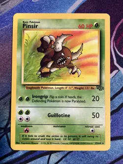 Pokemon 1999 Jungle Unlimited: Pinsir (25/64) LP - Image 1