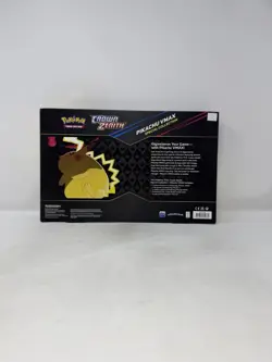 Pokemon TCG Crown Zenith Pikachu VMAX Factory Sealed Special Collection Box - Image 3