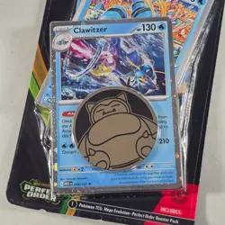 Pokemon Perfect Order Premium Checklane Blister 1 Booster Pack Clawitzer Promo - Image 3