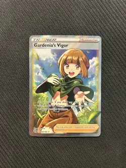 Pokemon TCG Gardenia's Vigor 184/189! LP Condition! See Description! - Image 1