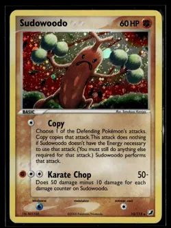 Pokemon TCG Unseen Forces #15/115 Sudowoodo Holo - Image 1