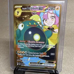 Pokemon Iono's Bellibolt EX Hyper Rare Full Art Holo 188/159 Sv09 - Image 3