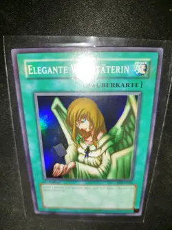 Yu-Gi-Oh! Elegante Wohltaterin SDP Starter Deck Pegasus 1. Auflage Top Mint PSA - Image 3