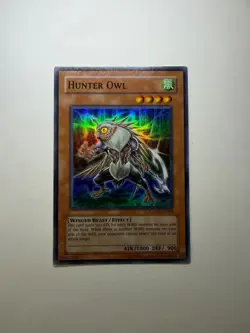 Yugioh - Hunter Owl - Super - Unlimited - GX03-EN002 - NM - Image 1
