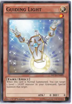 Yugioh - Guiding Light NECH-EN098 1st Edition - The New Challengers - Image 1