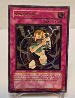 Ultimate Rare Karma Cut SOI-EN053 Unlimited Yugioh 1418 - Image 1