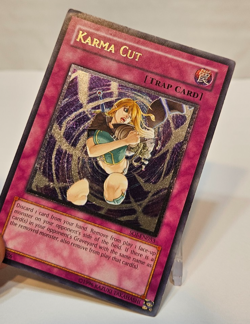 Ultimate Rare Karma Cut SOI-EN053 Unlimited Yugioh 1418 - Image 4