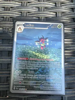 Ledian 144/142 Pokemon TCG Sv07: Stellar Crown Holo Card NM Condition - Image 1