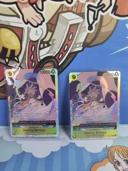 Jewelry Bonney (x2) OP13-108 SR Carrying On His Will Holo One Piece TCG 2025 NM - Image 1