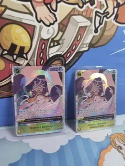 Jewelry Bonney (x2) OP13-108 SR Carrying On His Will Holo One Piece TCG 2025 NM - Image 3