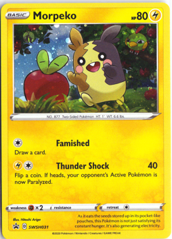 Morpeko - SWSH: Sword & Shield Promo Cards SWSD SWSH031 Promo NM - Image 1