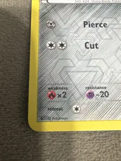 Pokemon Card Reverse Holo Pawniard 81/101 very good condition - Image 4