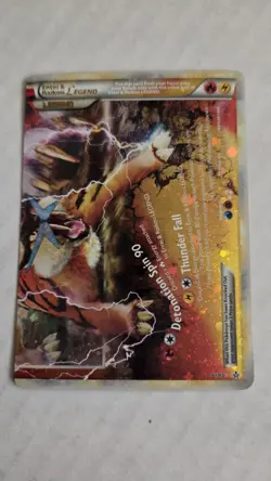Pokemon TCG Entei Raikou Legend Unleashed Holo Card 91/95 Lightly Played. LP - Image 1