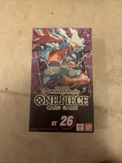 Purple Black Monkey D. Luffy ST-26 Starter Deck - One Piece Card Game - EN - Image 1
