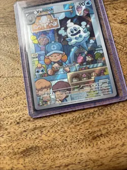 Vanillish Pokemon Card 190/182 VGC With Protective Case & Sleeve - Image 2
