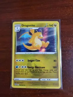 Dragonite 131/195 SWSH12: Silver Tempest Holo Rare Pokemon Card Mint/NM - Image 1