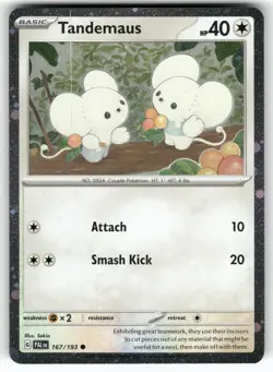Tandemaus (Cosmos Foil) 167/193 Holo Miscellaneous Cards & Products Pokemon NM - Image 1