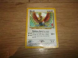 Ho-oh 18/64 Non Holo Pokemon Card Neo Revelation Genuine - Image 1