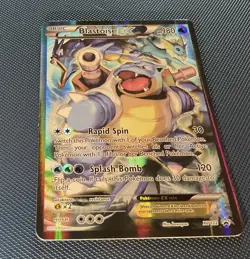 Blastoise EX Promo Holo Pokemon TCG Card XY122 2016 - Image 3