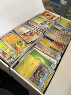 9000 Pokemon Card Bulk Lot 32LB - Common/Uncommon/Holos & Reverse Holo TCG Codes - Image 4
