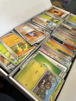 9000 Pokemon Card Bulk Lot 32LB - Common/Uncommon/Holos & Reverse Holo TCG Codes - Image 5