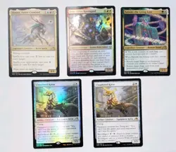 MTG Card Lot Mixed 5x Magic The Gathering Mythic Rare - Image 1