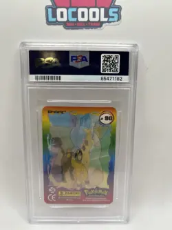 2004 Panini Nintendo Pokemon Advanced Action Card Girafarig #90 Lenticular PSA 9 - Image 2