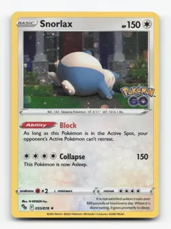 Pokemon TCG - Snorlax 055/078 NM Holo Promo Miscellaneous Cards & Products - Image 1
