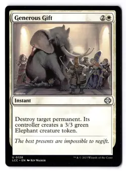 Generous Gift NM* The Lost Caverns Of Ixalan ENGLISH 0128 mtg -UnltdCards - Image 1