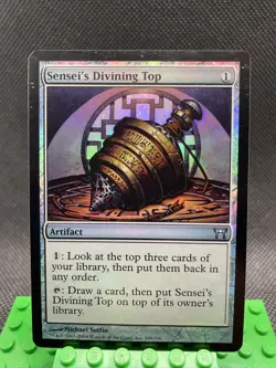 MTG Sensei's Divining Top Champions of Kamigawa 268/306 FOIL Uncommon - Image 1