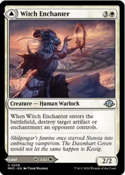 Witch Enchanter || Witch-Blessed Meadow (#239, NM) Modern Horizons 3 (MH3), MTG - Image 1