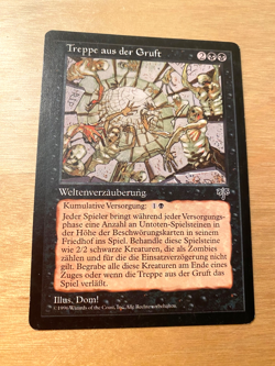 MTG Treppe aus der Gruft Mirage Deutsch LP No.3 - Image 1