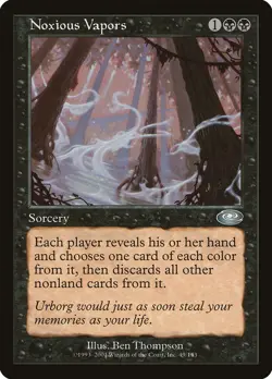 MTG Noxious Vapors ** Planeshift ** English - Image 1