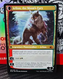 magic the gathering - Arlinn, the Pack's Hope/Arlinn, the Moon's Fury - Mythic - Image 2