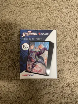 Gamegenic: Magic: The Gathering: Spider-Man Premium Art Sleeves - Green Goblin - Image 1