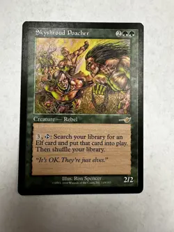 Skyshroud Poacher *Nemesis* MTG Magic the Gathering - Image 1
