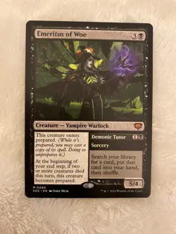 Emeritus of Woe Secrets of Strixhaven Regular - Image 1