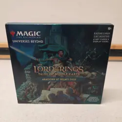 Magic The Gathering Universes Beyond Aragorn at Helm's Deep Scene Box New - Image 1