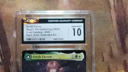 MTG Serah Farron /Crystallized Serah #506 Extended Art Foil FINAL FANTASY CGC 10 - Image 2