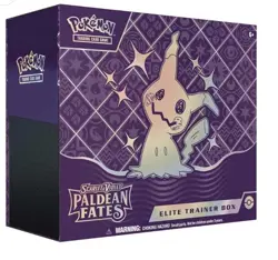 Pokemon TCG Scarlet & Violet Paldean Fates Elite Trainer Box ETB Factory Sealed - Image 1