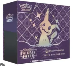 Pokemon TCG Scarlet & Violet Paldean Fates Elite Trainer Box ETB Factory Sealed - Image 2