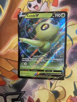 Celebi V - 007/198 - Pokemon Chilling Reign Sword & Shield Ultra Rare Card NM - Image 1