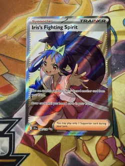 Iris's Fighting Spirit 180/159 Pokemon Journey Together Full Art Ultra Rare NM - Image 1