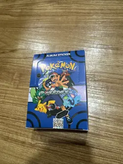 2024 Peru Pokemon Blue Vol 3 Pokedex Sticker Booster Sealed Flash Editon 25 Pack - Image 1